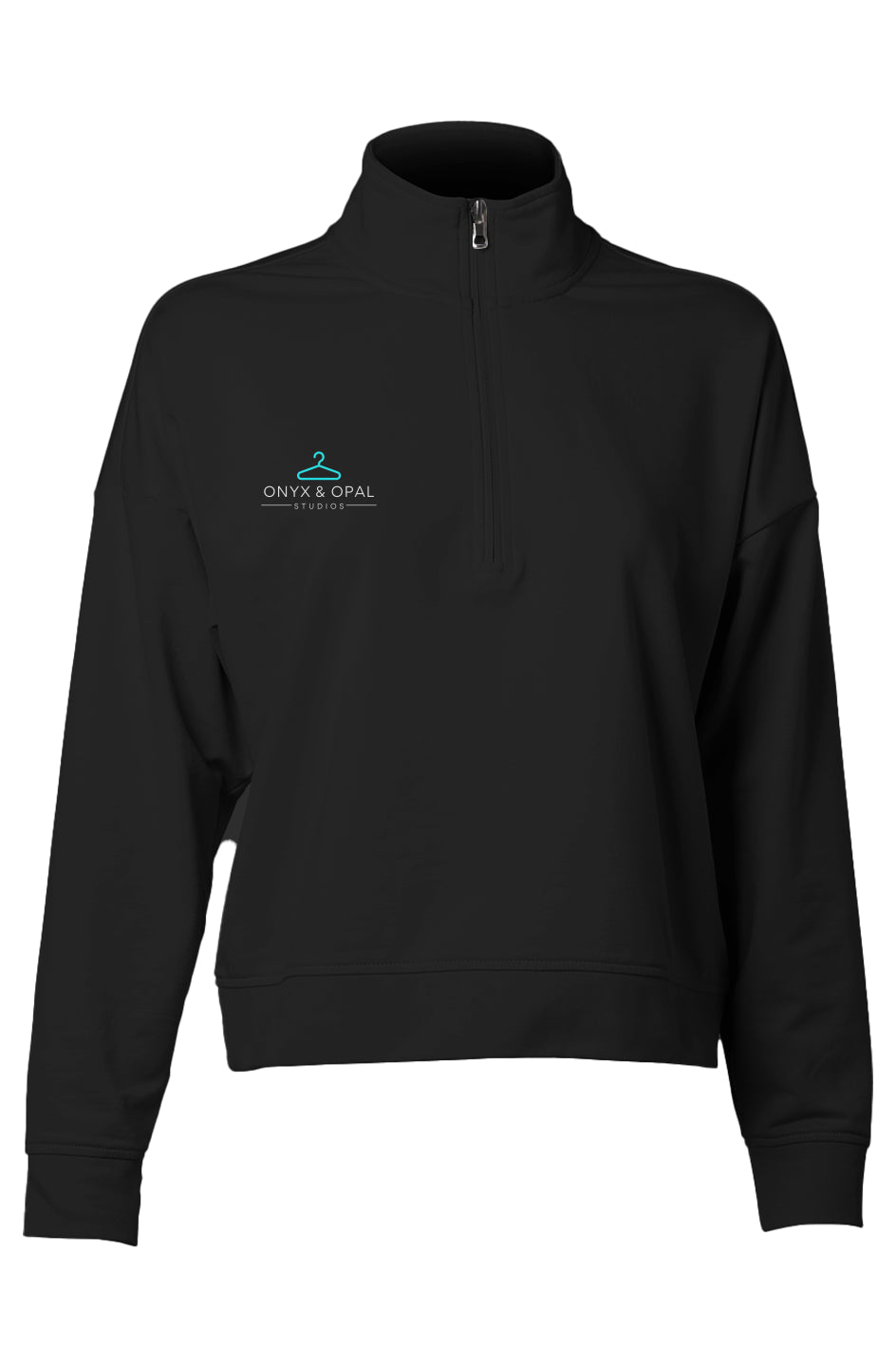 Onyx & Opal Studios Women’s ¾ Zip — The Studio Quarter Zip