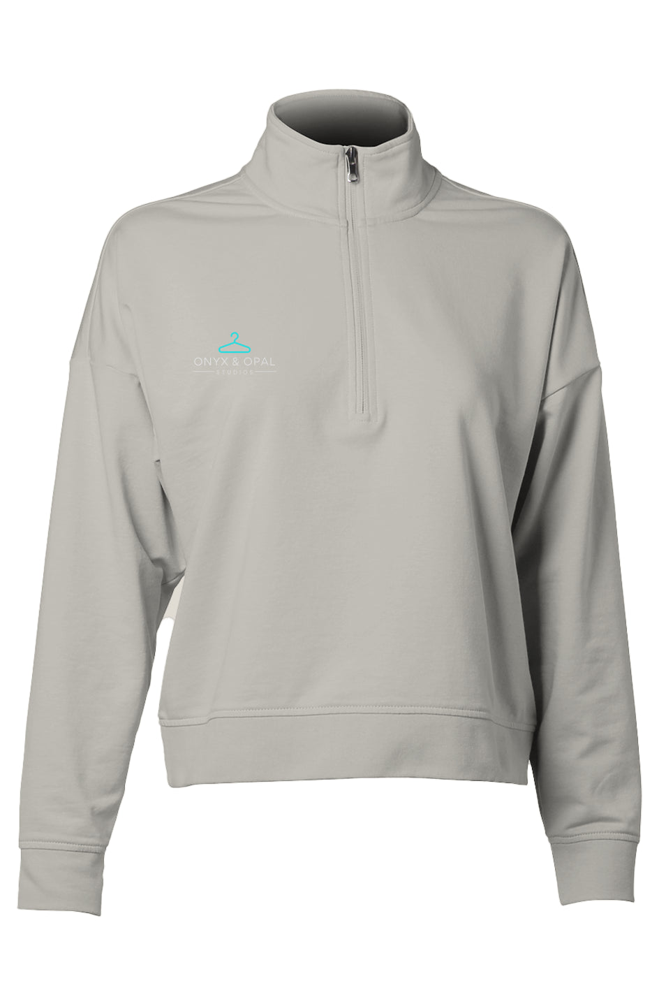 Onyx & Opal Studios Women’s ¾ Zip — The Studio Quarter Zip