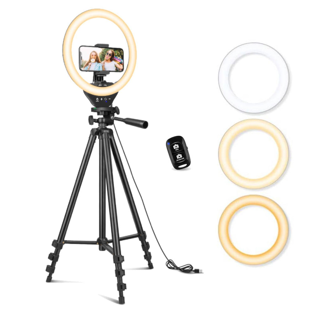 Sensyne 10" Ring Light + Tripod | Studio Lighting Essential