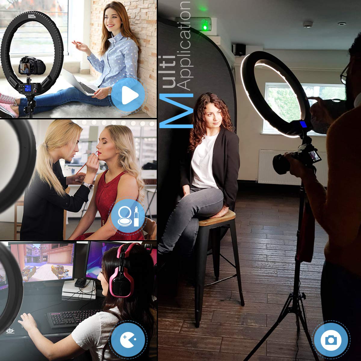 IVISII 19" Ring Light + Tripod | Studio Lighting Upgrade